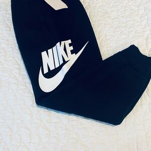 Nike Black Sweatpants Iconic Swoosh Athletic